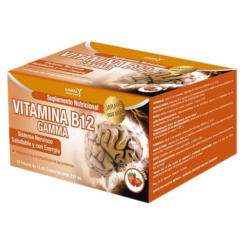 Vitamina B12 Caja 15 Viales