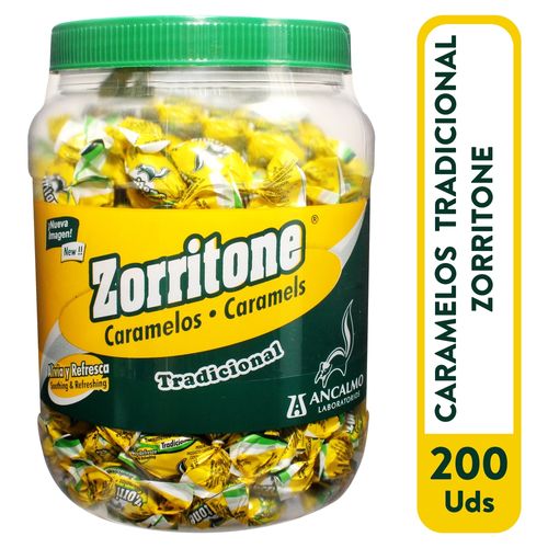 S-Caramelo Zorritone 200U Tradicional - precio indicado por unidad