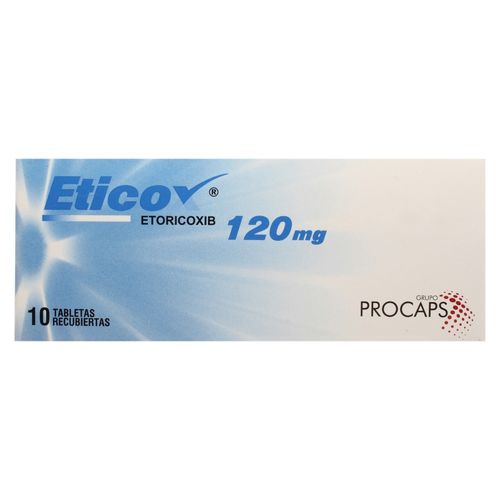 Eticox Etoricoxib 120Mg 10 Tab Recub