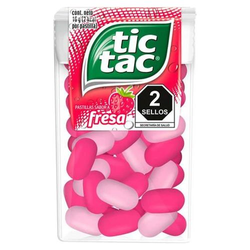 Dulces Tic Tac Fresa 16 g