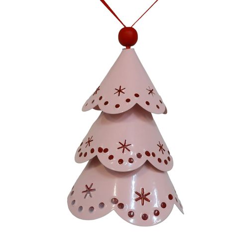 Adorno Árbol Holiday Time navideño -12 cm