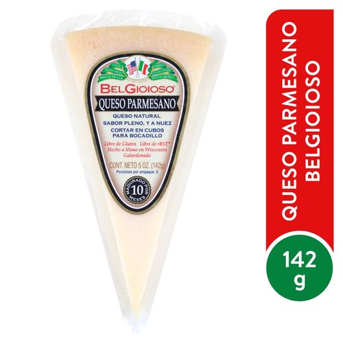 Queso Belgioioso Parmesan Pie Cut Wedge 142 g