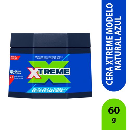 Cera Xtreme Modelo Natural Azul - 60 g
