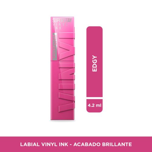 Labial Maybelline Ny Liquido Superstay Vinyl Ink - Edgy 165 - 4.2 ml