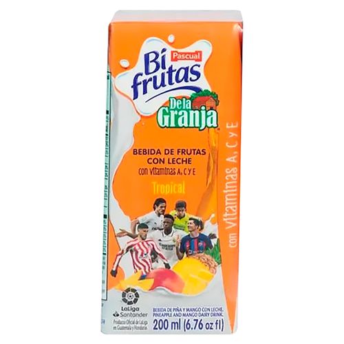Bebida De la granja tropical Con Leche Bifruta - 200 ml