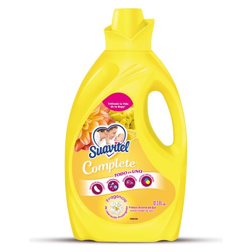 Suavizante de Telas Suavitel Complete Fresco Aroma De Sol - 2.8Lt