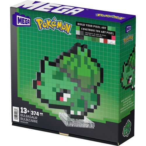 Set Mega Construcción Estilo Pixel Bulbasaur