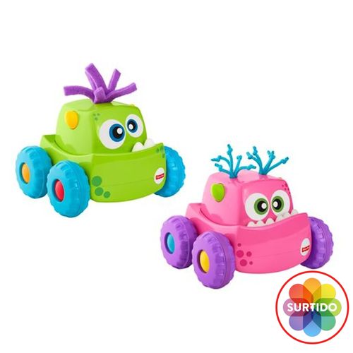 Monstruo Fisher Price Presiona y Persigue