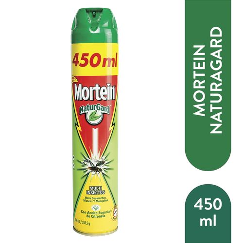 Insecticida Mortein Multi Insectos Citronela Aerosol - 450 ml