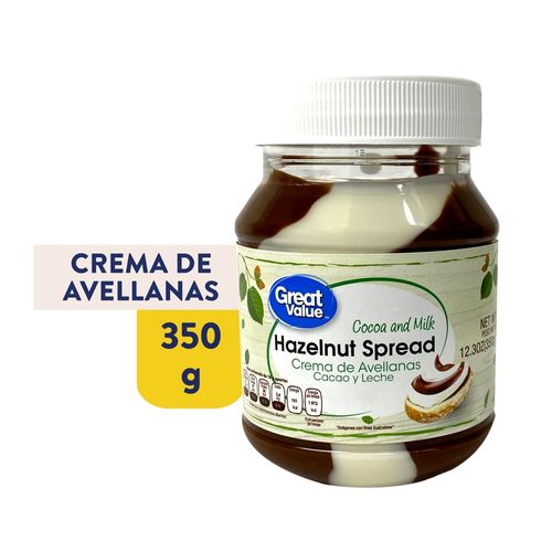 Crema De Avellanas Duo Great Value 350 g