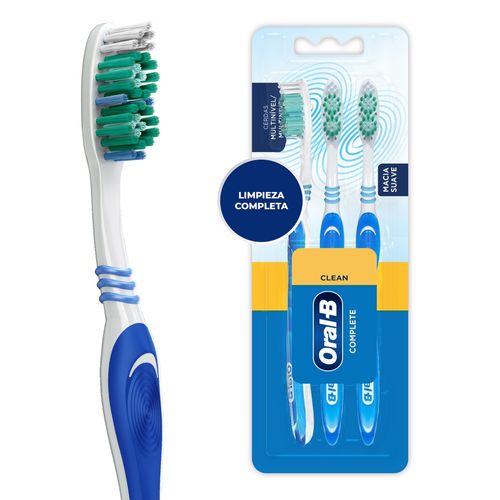 Cepillo Dental Oral B Complete 3 Unidades