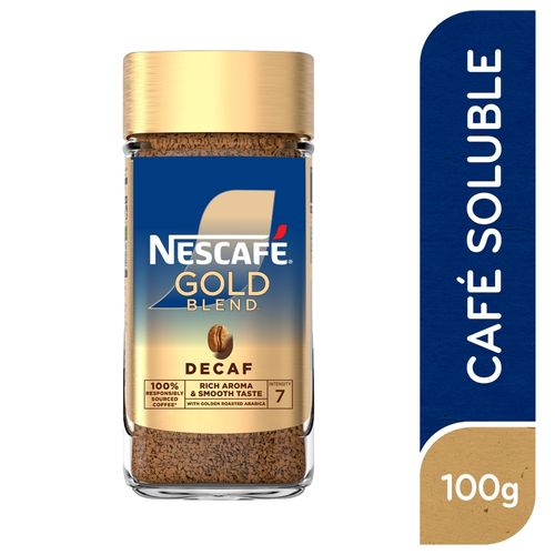 Café Nescafé Gold Descafeinado - 100 g