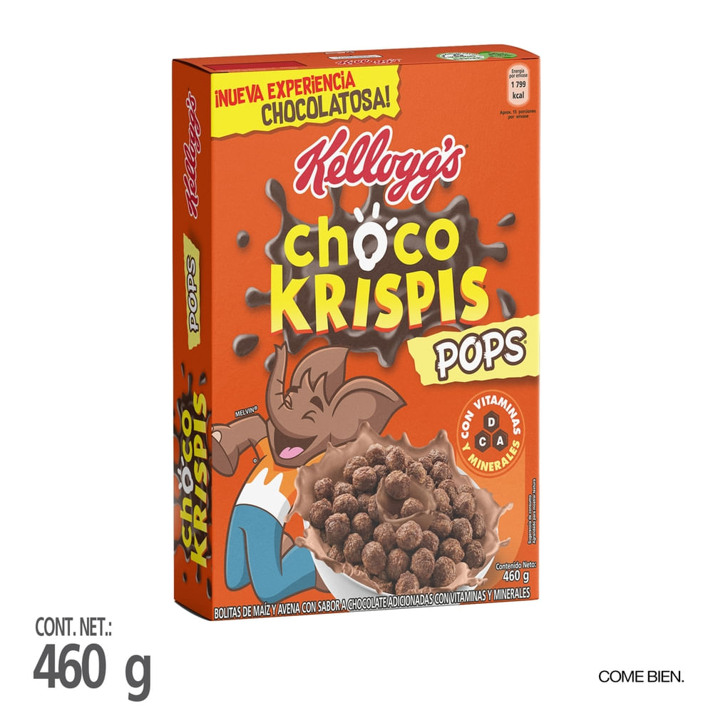 Comprar Cereal Kellogg's Choco Krispies Pops Bolitas de maíz y avena ...