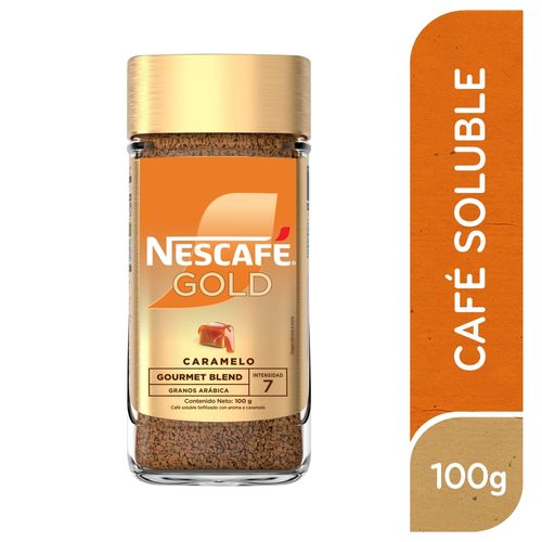 Cafe Nescafe Gold Caramelo 100 g