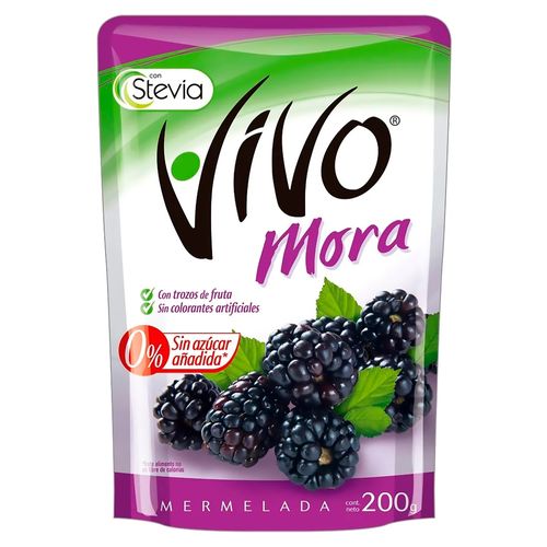 Mermelada Vivo Mora 200 g