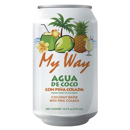 Myway Agua de Coco Sabor Piña Colada - 310 ml