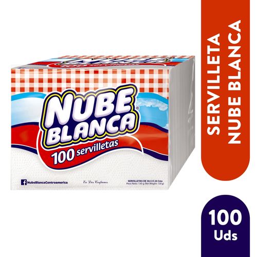 Servilleta Nube Blanca multipack - 100 Uds