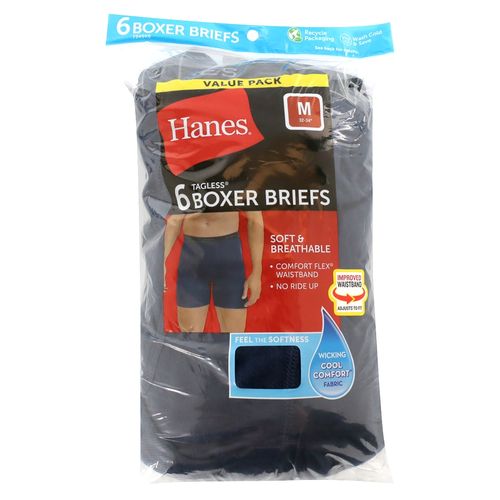 P6 Boxer Brief Hanes Cab Col Surt S