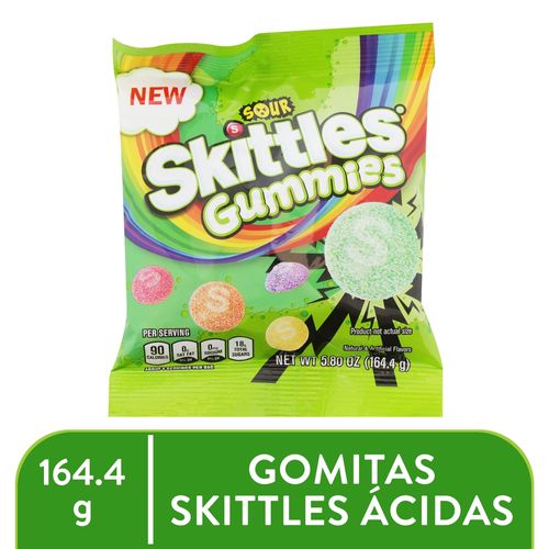 Gomitas Skittles Gummies Sour Acid Paquete - 1 Unidad