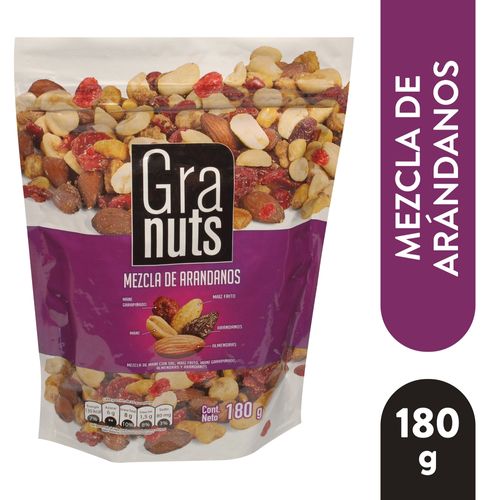 Granuts Mezcla De Arandanos 180 g