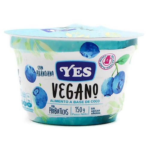 Yogurt Yes vegano arándano -150 g