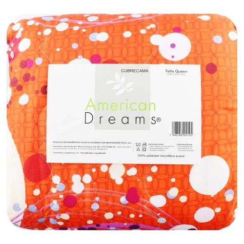 Americam Dream Cubrecama Queen