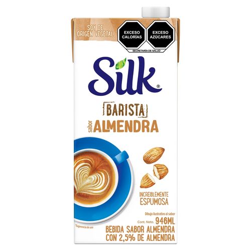 Bebida de Almendra Silk Barista Original - 946 ml