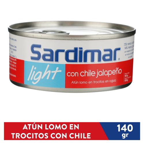 Atún Sardimar Agua Trocitos Jalapeño -105 g