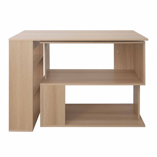 Escritorio Mainstays, con estantes