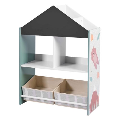 Ms Organizador Infantil Casita 4 Cubos