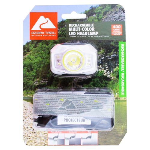 Lampara Frontal Ozark Trail Con Luz Led