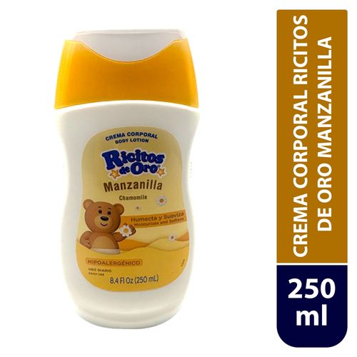 Ricitos De Oro Crema Corporal Manz 250 ml