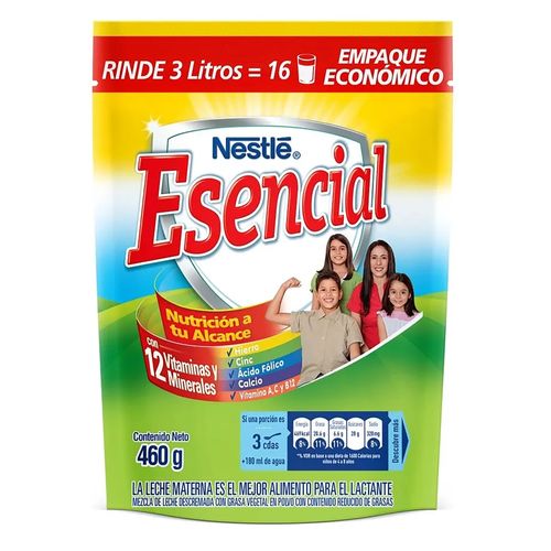 Bebida Nestle Esencial Bolsa 460 g