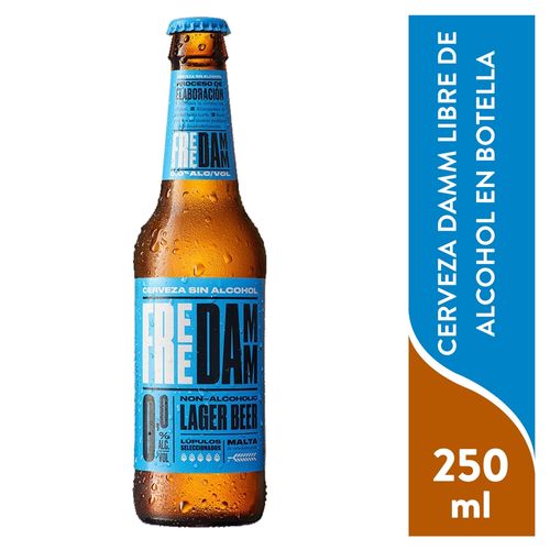 Cerveza Free Damm 250 ml