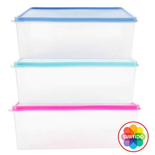 Envase Rect Kitchen Pro Grande 6 L