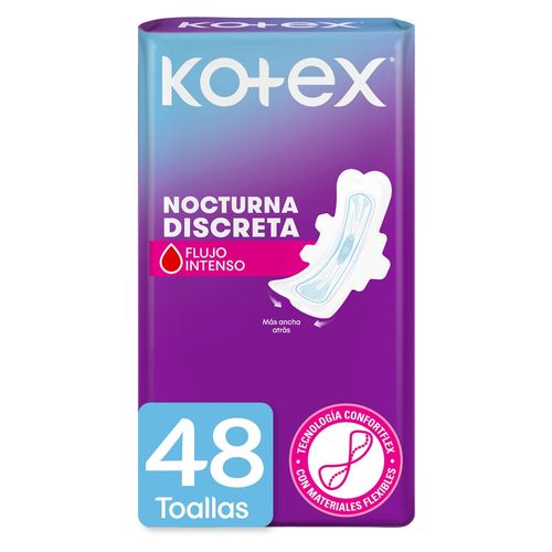 Toalla Sanitaria Kotex Discreta 48 Ea