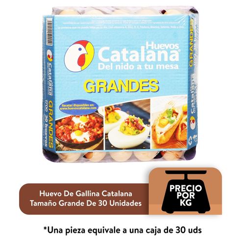 Huevo Grand Catalana 30U 1680 g A 1860 g