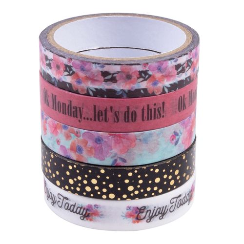 Cinta Pen Gear, Decorativa Washi