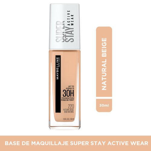 Base de maquillaje Maybelline NY SuperStay Full Coverage Active Wear Natural Beige