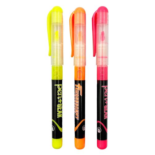 3 Pack Resaltador Pen Gear  De Textos