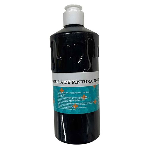 Botella de pintura Pen Gear, color negro -400 ml