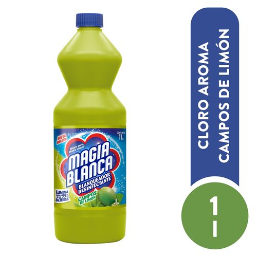 Cloro Magia Blanca, Limón - 1000 ml