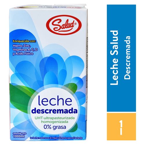 Leche Salud Descremada Uht - 1000 ml