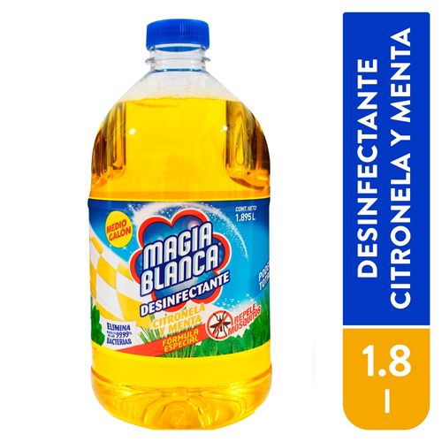 Desinfectante Magia Blanca Citronela 1895 ml