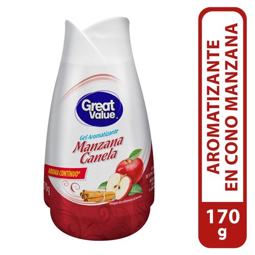 Aromatizante en cono Great Value, manzana -170 g