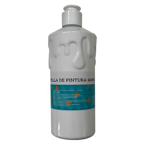Botella de pintura Pen Gear, color blanco -400 ml