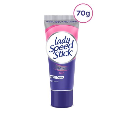 Desodorante Lady Speed Stick, Antitranspirante  24/7 en Crema - 70 g