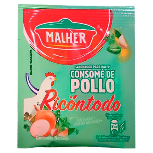 Malher Consome Pollo Ricontodo 40 g