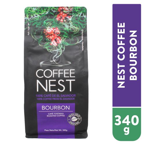 Café Coffee Nest Bourbon Molido - 340 g