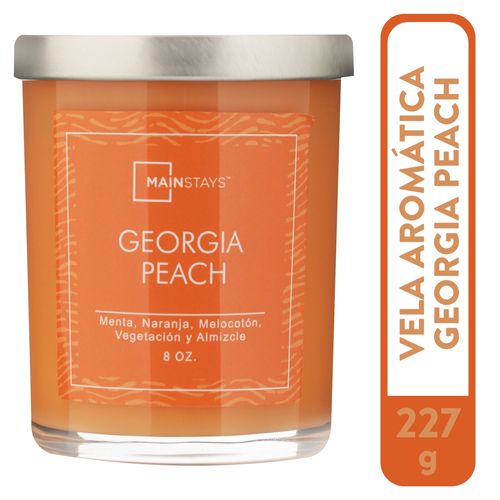 Vela Aromatica 8 Oz Melocoton De Georgia